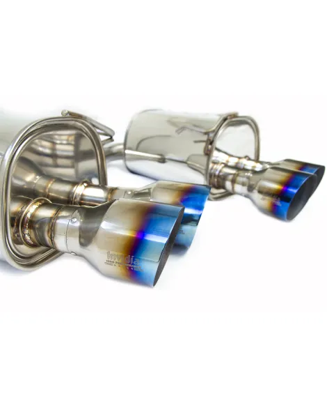 Subaru WRX/STI 15-21 Invidia Q300 Cat Back Exhaust System TT Single Layer Subaru WRX/STI 15-21 Invidia Q300 Cat Back Exhaust System TT Single Layer