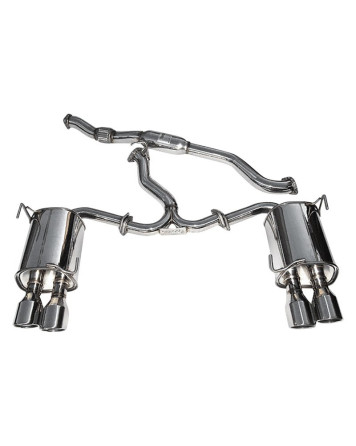 Subaru WRX/STI 15-21 Invidia Q300 Cat Back Exhaust System SS Rolled