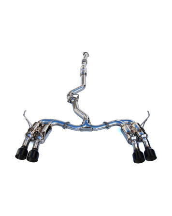 Subaru WRX/STI 14-21 Invidia Gemini/R400 Cat Back Exhaust System Black Tips
