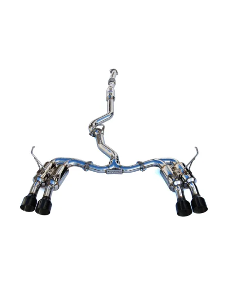 Subaru WRX 11-14 Sedan / STI 11-14 Sedan Invidia R400 Cat Back Exhaust System Black Tips Subaru WRX 11-14 Sedan / STI 11-14 Sedan Invidia R400 Cat Back Exhaust System Black Tips