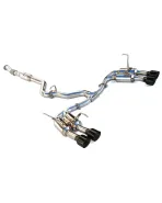 Subaru WRX/STI 14-21 Invidia Gemini/R400 Cat Back Exhaust System Black Tips Subaru WRX/STI 14-21 Invidia Gemini/R400 Cat Back Exhaust System Black Tips
