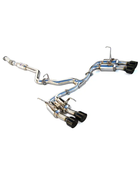 Subaru WRX 11-14 Sedan / STI 11-14 Sedan Invidia R400 Cat Back Exhaust System Black Tips Subaru WRX 11-14 Sedan / STI 11-14 Sedan Invidia R400 Cat Back Exhaust System Black Tips