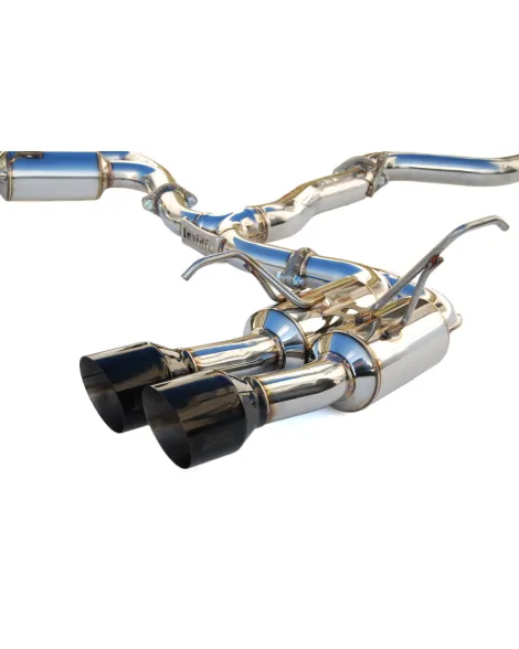 Subaru WRX 11-14 Sedan / STI 11-14 Sedan Invidia R400 Cat Back Exhaust System Black Tips Subaru WRX 11-14 Sedan / STI 11-14 Sedan Invidia R400 Cat Back Exhaust System Black Tips