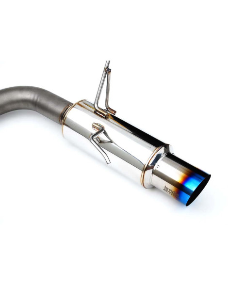 Invidia 76mm N1 Cat Back Exhaust System Burnt Titanium Tip Subaru WRX/STI 15-21 Invidia 76mm N1 Cat Back Exhaust System Burnt Titanium Tip Subaru WRX/STI 15-21