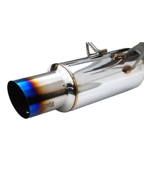 Invidia 76mm N1 Cat Back Exhaust System Burnt Titanium Tip Subaru WRX/STI 15-21 Invidia 76mm N1 Cat Back Exhaust System Burnt Titanium Tip Subaru WRX/STI 15-21