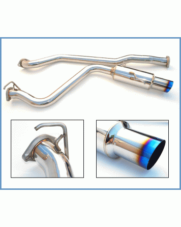 Subaru WRX/STI 15-21 Invidia N1 Racing Cat Back Exhaust System Single Exit TT