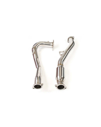 Invidia 76mm J Pipe With Downpipe with Hi Flow Cat Subaru WRX 15+ Manual