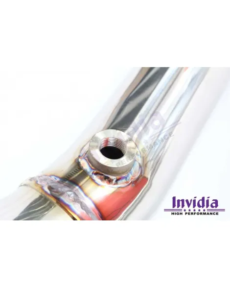 Invidia 76mm J Pipe With Downpipe with Hi Flow Cat Subaru WRX 15+ Manual Invidia 76mm J Pipe With Downpipe with Hi Flow Cat Subaru WRX 15+ Manual