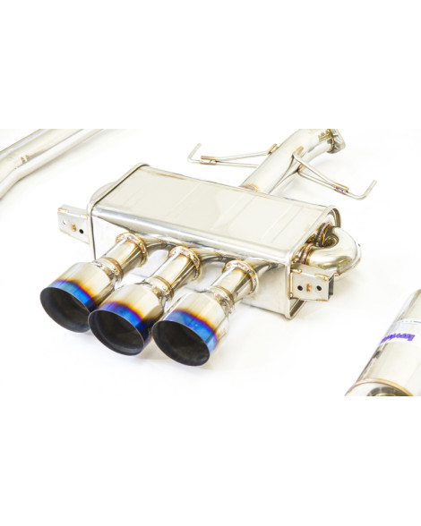 Honda Civic Type R FK8 17-21 Invidia Q300 Cat Back Exhaust System Titanium Tips Honda Civic Type R FK8 17-21 Invidia Q300 Cat Back Exhaust System Titanium Tips