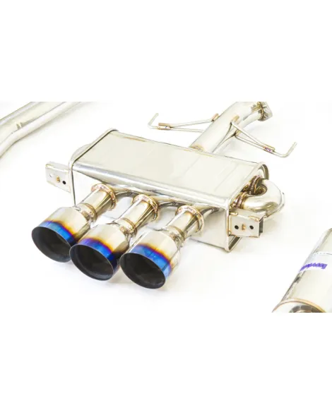 Honda Civic Type R FK8 17-21 Invidia Q300 Cat Back Exhaust System Titanium Tips Honda Civic Type R FK8 17-21 Invidia Q300 Cat Back Exhaust System Titanium Tips