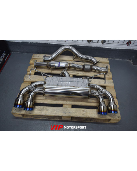 Subaru WRX/STI Hatchback 08-14 Invidia Q300 Cat Back Exhaust System Rolled TT Subaru WRX/STI Hatchback 08-14 Invidia Q300 Cat Back Exhaust System Rolled TT