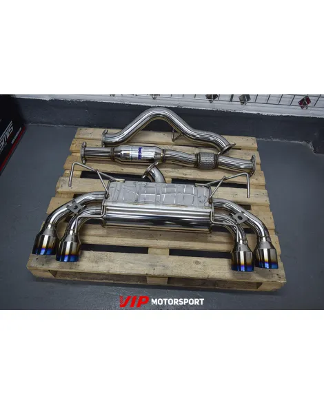 Subaru WRX/STI Hatchback 08-14 Invidia Q300 Cat Back Exhaust System Rolled TT Subaru WRX/STI Hatchback 08-14 Invidia Q300 Cat Back Exhaust System Rolled TT