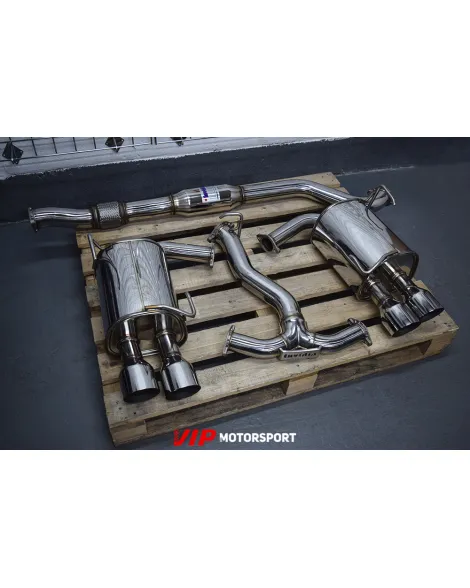 Subaru WRX/STI 15-21 Invidia Q300 Cat Back Exhaust System SS Single Layer Subaru WRX/STI 15-21 Invidia Q300 Cat Back Exhaust System SS Single Layer