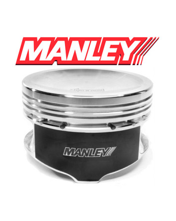 Mazda 3 MPS 07-13 / 6 MPS 06-07 Manley Platinum Series Extreme Duty Pistons 87.5mm Stock Bore