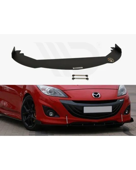 Mazda 3 MPS MK2 Mazdaspeed Maxton Design Front Racing Splitter Mazda 3 MPS MK2 Mazdaspeed Maxton Design Front Racing Splitter