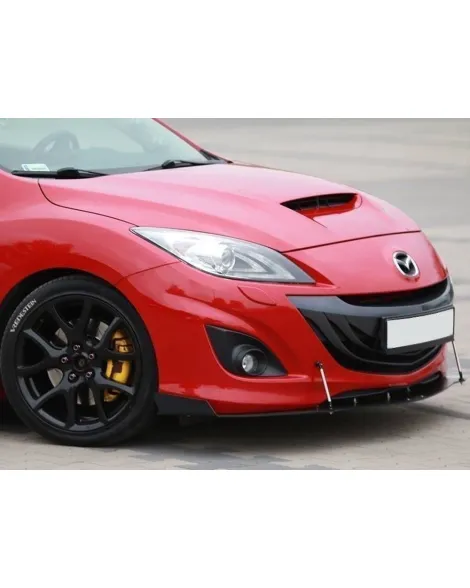 Mazda 3 MPS MK2 Mazdaspeed Maxton Design Front Racing Splitter Mazda 3 MPS MK2 Mazdaspeed Maxton Design Front Racing Splitter