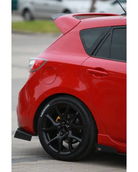 Mazda 3 MPS MK2 Mazdaspeed Maxton Design Racing Rear Side Splitters