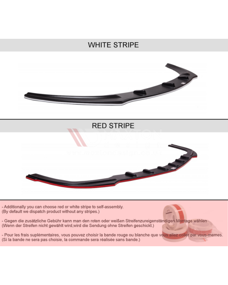 Mazda 3 MPS MK2 Mazdaspeed Maxton Design Side Skirt Diffusers Mazda 3 MPS MK2 Mazdaspeed Maxton Design Side Skirt Diffusers