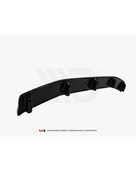 Mazda 3 MPS MK2 Mazdaspeed Maxton Design Central Rear Splitter With Vertical Bars Mazda 3 MPS MK2 Mazdaspeed Maxton Design Central Rear Splitter With Vertical Bars