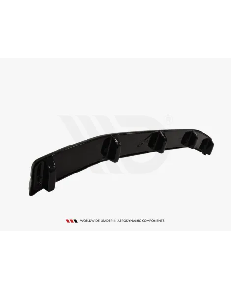 Mazda 3 MPS MK2 Mazdaspeed Maxton Design Central Rear Splitter With Vertical Bars Mazda 3 MPS MK2 Mazdaspeed Maxton Design Central Rear Splitter With Vertical Bars