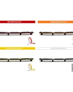 Mazda 3 MPS MK2 Mazdaspeed Maxton Design Central Rear Splitter With Vertical Bars Mazda 3 MPS MK2 Mazdaspeed Maxton Design Central Rear Splitter With Vertical Bars