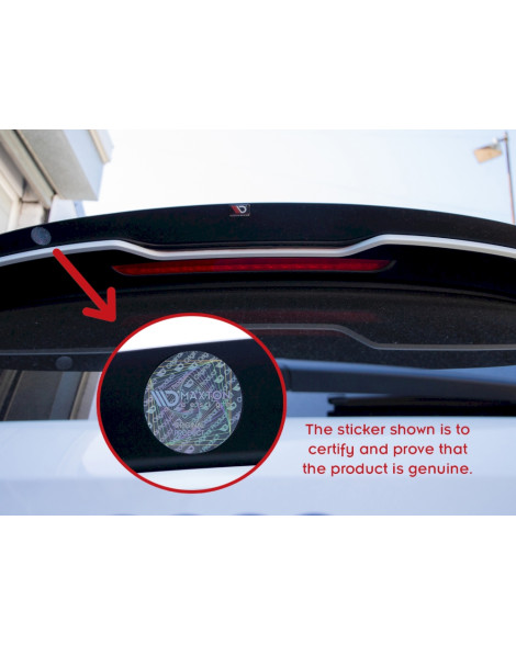 Mazda 3 MPS MK1 07-09 Mazdaspeed Maxton Design Spoiler Cap Mazda 3 MPS MK1 07-09 Mazdaspeed Maxton Design Spoiler Cap
