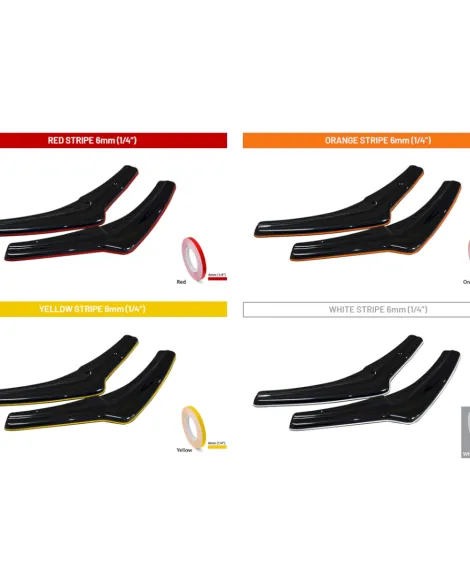 Mazda 3 MPS MK1 07-09 Mazdaspeed Maxton Design Rear Side Splitters Mazda 3 MPS MK1 07-09 Mazdaspeed Maxton Design Rear Side Splitters