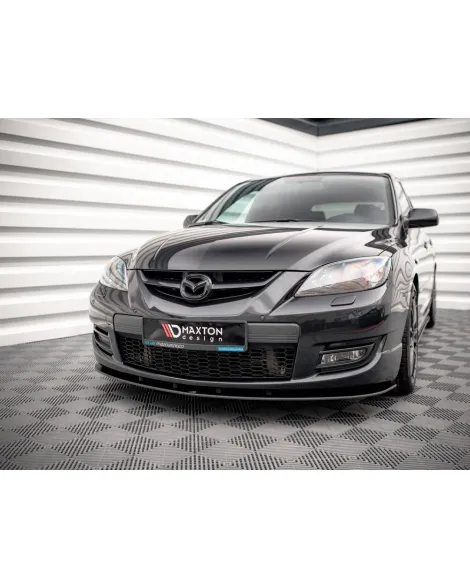Mazda 3 MPS MK1 07-09 Mazdaspeed Maxton Design Street PRO Front Splitter Mazda 3 MPS MK1 07-09 Mazdaspeed Maxton Design Street PRO Front Splitter