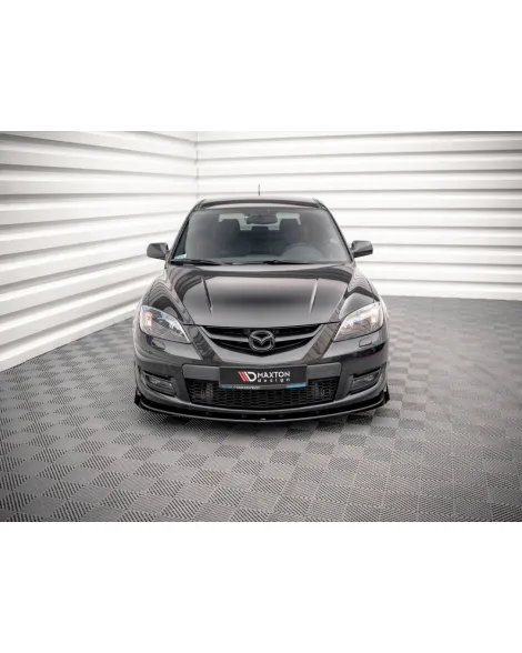 Mazda 3 MPS MK1 07-09 Mazdaspeed Maxton Design Street PRO Front Splitter + Flaps