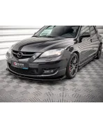 Mazda 3 MPS MK1 07-09 Mazdaspeed Maxton Design Street PRO Front Splitter + Flaps Mazda 3 MPS MK1 07-09 Mazdaspeed Maxton Design Street PRO Front Splitter + Flaps