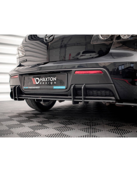 Mazda 3 MPS MK1 07-09 Mazdaspeed Maxton Design Street PRO Rear Diffuser