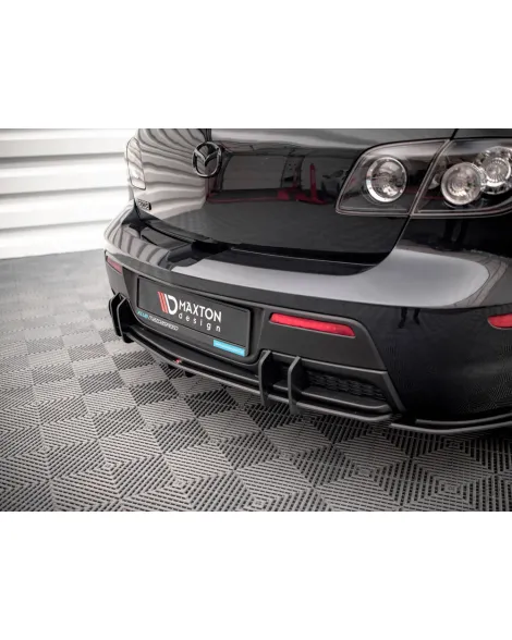 Mazda 3 MPS MK1 07-09 Mazdaspeed Maxton Design Street PRO Rear Diffuser Mazda 3 MPS MK1 07-09 Mazdaspeed Maxton Design Street PRO Rear Diffuser
