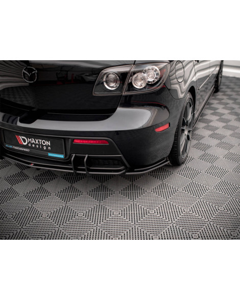 Mazda 3 MPS MK1 07-09 Mazdaspeed Maxton Design Street PRO Rear Side Splitters Mazda 3 MPS MK1 07-09 Mazdaspeed Maxton Design Street PRO Rear Side Splitters