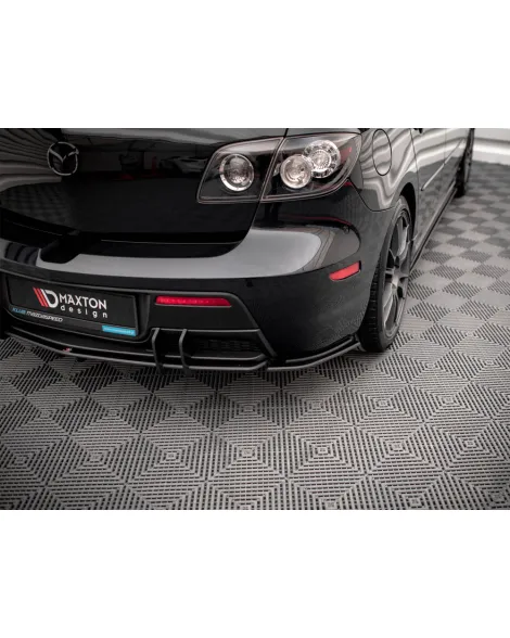 Mazda 3 MPS MK1 07-09 Mazdaspeed Maxton Design Street PRO Rear Side Splitters