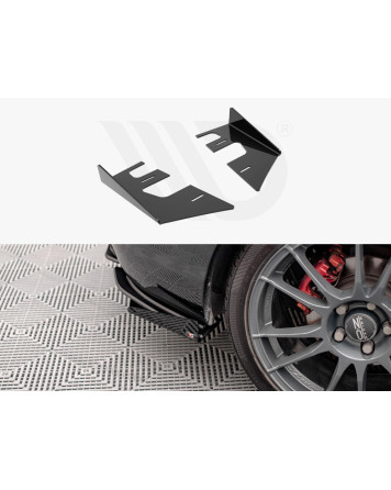 Mazda 3 MPS MK1 07-09 Mazdaspeed Maxton Design Gloss Rear Side Flaps