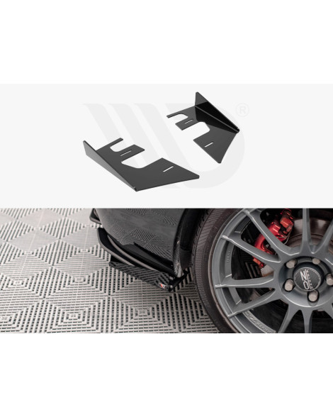 Mazda 3 MPS MK1 07-09 Mazdaspeed Maxton Design Gloss Rear Side Flaps Mazda 3 MPS MK1 07-09 Mazdaspeed Maxton Design Gloss Rear Side Flaps