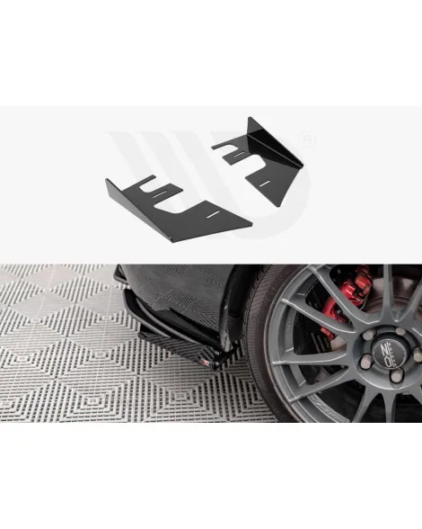 Mazda 3 MPS MK1 07-09 Mazdaspeed Maxton Design Gloss Rear Side Flaps