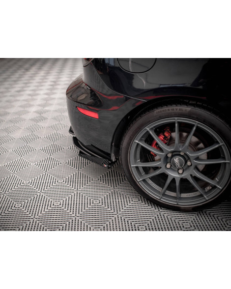 Mazda 3 MPS MK1 07-09 Mazdaspeed Maxton Design Gloss Rear Side Flaps Mazda 3 MPS MK1 07-09 Mazdaspeed Maxton Design Gloss Rear Side Flaps