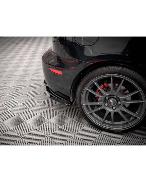 Mazda 3 MPS MK1 07-09 Mazdaspeed Maxton Design Gloss Rear Side Flaps