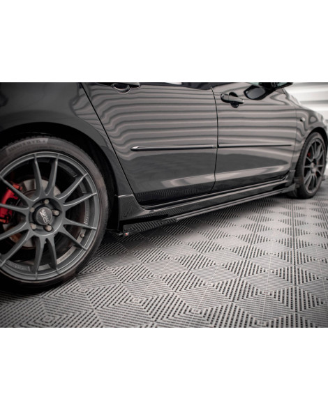 Mazda 3 MPS MK1 07-09 Mazdaspeed Maxton Design Street PRO Side Skirt Diffusers + Flaps