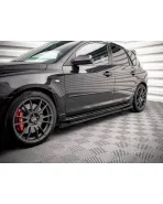 Mazda 3 MPS MK1 07-09 Mazdaspeed Maxton Design Street PRO Side Skirt Diffusers + Flaps