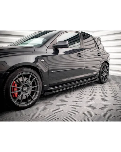 Mazda 3 MPS MK1 07-09 Mazdaspeed Maxton Design Street PRO Side Skirt Diffusers + Flaps Mazda 3 MPS MK1 07-09 Mazdaspeed Maxton Design Street PRO Side Skirt Diffusers + Flaps