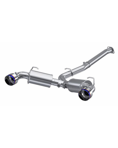 Toyota GT86 / GR86 / Subaru BRZ 12-23 MBRP Dual Split Cat-Back Exhaust w/Burnt Tips Toyota GT86 / GR86 / Subaru BRZ 12-23 MBRP Dual Split Cat-Back Exhaust w/Burnt Tips