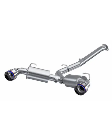 Toyota GT86 / GR86 / Subaru BRZ 12-23 MBRP Dual Split Cat-Back Exhaust w/Burnt Tips