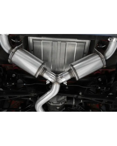 Toyota GT86 / GR86 / Subaru BRZ 12-23 MBRP Dual Split Cat-Back Exhaust w/Burnt Tips