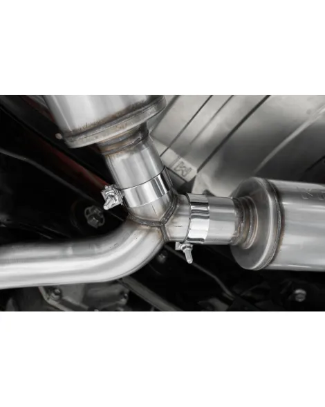 Toyota GT86 / GR86 / Subaru BRZ 12-23 MBRP Dual Split Cat-Back Exhaust w/Burnt Tips