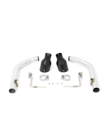 Ford Mustang GT 2015-2023 Mishimoto Race Axleback Exhaust System Black Tips Ford Mustang GT 2015-2023 Mishimoto Race Axleback Exhaust System Black Tips