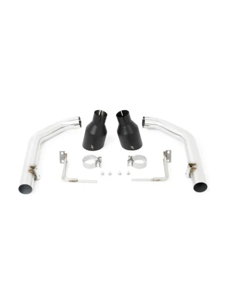 Ford Mustang GT 2015-2023 Mishimoto Race Axleback Exhaust System Black Tips Ford Mustang GT 2015-2023 Mishimoto Race Axleback Exhaust System Black Tips