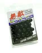 Muteki Closed End Lug Nuts Black M12x1.50 (20pcs) Muteki Closed End Lug Nuts Black M12x1.50 (20pcs)