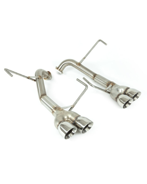 Subaru WRX 15-19 / STI 15-18 Nameless Performance Axleback Exhaust Double Wall Polished Tips Subaru WRX 15-19 / STI 15-18 Nameless Performance Axleback Exhaust Double Wall Polished Tips